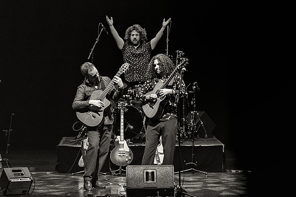 Geoff Hlibka, Tom Bigas and Johannes