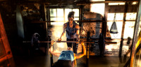 PowerShoot in the barn