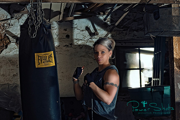 PowerShoot in the barn