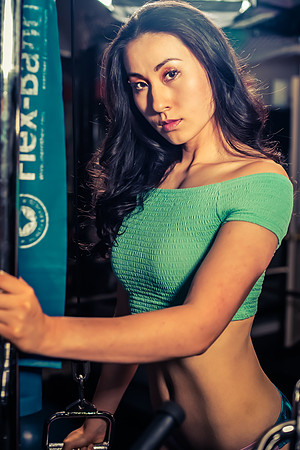 Ding Salmon Fitness Shoot