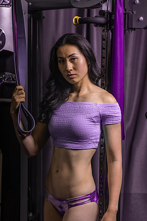 Ding Salmon Fitness Shoot